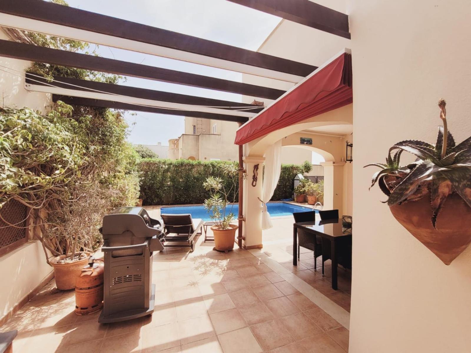 Ferienhaus Casa Yelmo Cala Mandia  Dış mekan fotoğraf