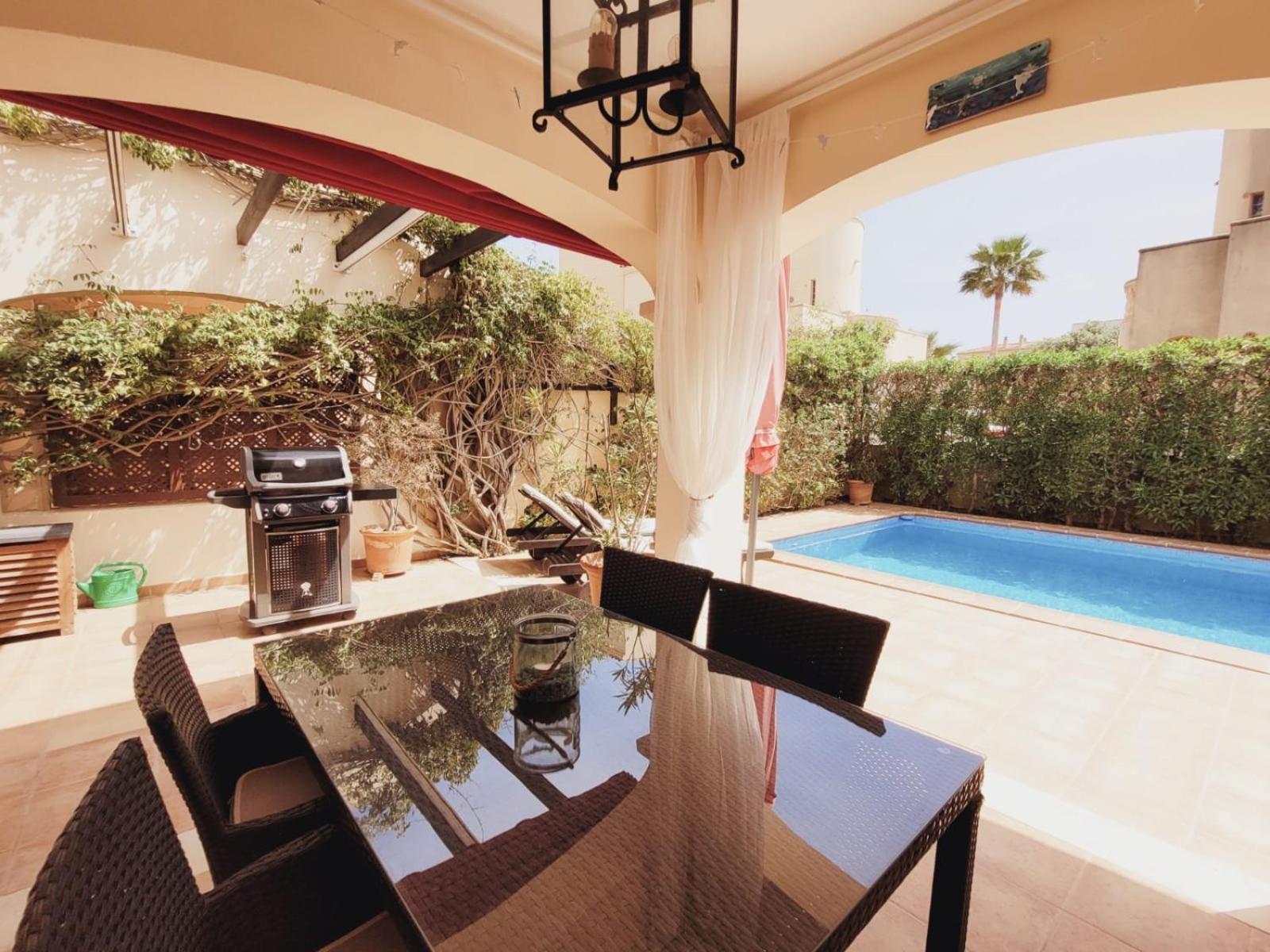 Ferienhaus Casa Yelmo Cala Mandia  Dış mekan fotoğraf